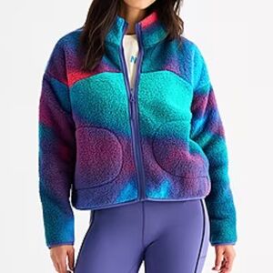 Xersion Womens Midweight Novelty Sherpa Softshell Jacket